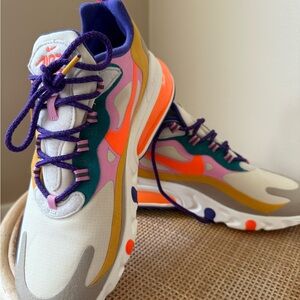 Nike Multicolor Athletic Shoes